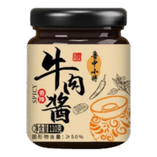 香辣牛肉酱 1瓶2.5元（需领券）