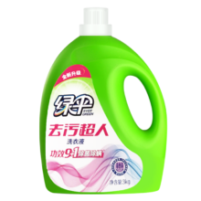 plus会员、需首单、绿伞去污超人洗衣液薰衣芳菲6斤+凑单10.87元+凑单1.62元