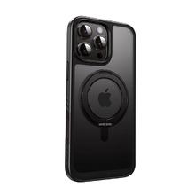 安克 支点壳苹果16promax手机壳支架壳肤感超强磁吸旋转支架 黑色 iPhone 16 Pro69元
