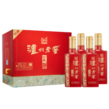泸州老窖 六年窖头曲 珍藏 浓香型白酒 52度 500ml 4瓶 整箱装礼盒304.52元（需领券）