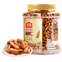沃隆扁桃仁950g/罐巴旦木坚果炒货孕妇儿童零食量贩装烘焙干果109元 (券后省10,月销4000+)