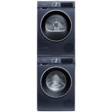 PLUS会员：SIEMENS 西门子 WG54A2E10W+WQ55A2D10W 洗烘套装 10公斤