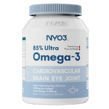 需首购、plus会员: NYO3 85%高纯深海鱼油软胶囊 Omega-3 EPADHA 60粒39.4元（需试用）