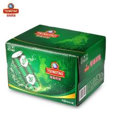 青岛啤酒 TSINGTAO 超值神车‼️ 经典10度足球罐500mL*12罐 赠福喜500ml*4罐41.75元
