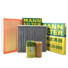 曼牌（MANNFILTER）滤清器套装空气滤空调滤机油滤途观途安L高尔夫7迈腾速派凌渡奥迪167.3元 (券后省60)