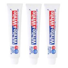 狮王（Lion）【胖东来同款】牙膏White white大白牙膏150g 成人牙膏 净白固齿 150g*3三支装44.9元