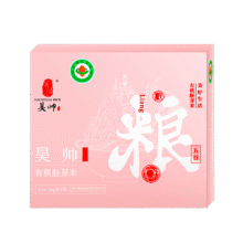 昊帅 有机胚芽米 4斤 宁夏大米 粳米9.9元