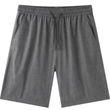 16日20点:森马（Semir）森马中裤男夏季纯色简约直筒短裤抽绳品质肌理感44元包邮