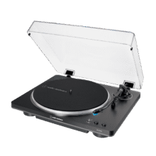 国补：铁三角AT-LP70X黑胶唱片机唱机复古发烧留声机电唱机 黑铜