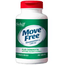 PLUS会员：Move Free益节 氨糖软骨素钙片 240粒 5合1 维骨力*3瓶751.29元（合250.43元/件）