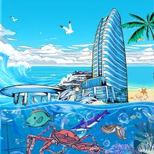 三亚亚特兰蒂斯海景房2晚含早+畅玩双园海洋动物互动体验3188元起