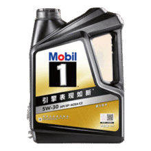 美孚（Mobil） 京东养车黑金 保养单次卡 5W30 SP 4L 30天可用379.05元（需领券）