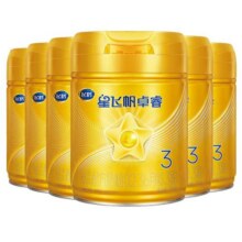 【官方正品】飞鹤卓睿3段乳铁蛋白婴幼儿配方奶粉750g*6罐旗舰店1680元 (券后省110)