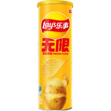 乐事（Lay's）无限薯片 醇香原味104g 罐装 膨化食品 零食 休闲食品7.3元（合2.43元/件）其他地区自测