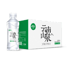 Plus:青啤优活云南山泉低钠淡矿弱碱性 饮用天然泉水 358ml*24瓶*3件+凑单78.42元（合26.14元/件）