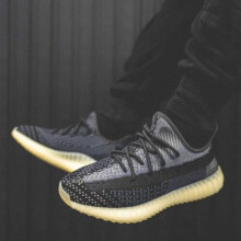 阿迪达斯 （adidas） 男鞋女鞋2025新款夏季350 V2 Boost纯侃爷椰子运动鞋跑步鞋CP9 FZ5000黑芝麻 361458元 (券后省200)