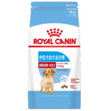 皇家狗粮 幼犬狗粮幼犬奶糕宠物中型犬MEJ32 全价犬粮 2-12月 4KG160元 (券后省20,月销5000+)