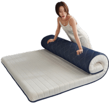 南极人乳胶床垫1.8米床褥宿舍垫被软垫地铺睡垫180x200cm双人家用可折叠235元