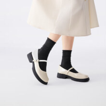全棉时代全棉时代女士休闲袜堆堆袜女长筒袜抗菌袜子纯棉超薄 均码24.5元（需领券）