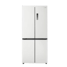 再降价、618预售、PLUS会员：Midea 美的 冰箱 508升 十字四开门 一级能效 双系统双循环 除菌净味 BCD-508WSPZM(E) 海贝白2713.99元（需领券，返20元E卡后）