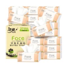 88vip：洁柔可湿水面巾纸卫生纸110抽*27包101.45元（合33.82元/件）