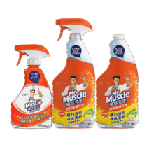 威猛先生（Mr Muscle）油污清洁剂 650g+650g+350g 轻重油污组合 强力去油污39.9元 (月销1w+)