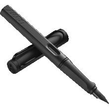 凌美（LAMY）钢笔签字笔 生日节日礼物学生成人练字文具 德国进口 狩猎系列墨水笔 磨砂黑 F0.7mm155元