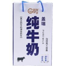 天润新疆盖瑞全脂儿童早餐纯牛奶200g*18盒礼盒装55.5元 (券后省0.9,月销1w+)