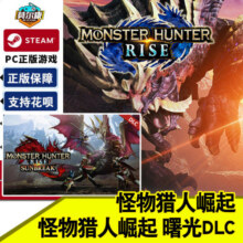 steam 怪物猎人崛起 曙光dlc monster hunter rise怪猎破晓 国区激活码 pc中文正版 怪物猎人崛起曙光43元
