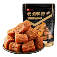 Plus会员：良品铺子老卤鸭脖290g 烧烤味开袋即食卤味肉干肉脯鸭肉零食小吃9.8元