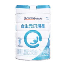合生元（BIOSTIME）贝塔星 学龄前儿童奶粉 4段(3岁或以上) 消化吸收DHA 800克171.7元 (券后省0.85,月销8000+)