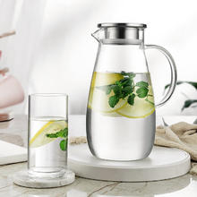 京东PLUS：富光 玻璃杯带把家用冷水壶耐热 2L46.16元