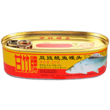 甘竹牌豆豉鱼罐头 肉罐头鱼食品 甘竹豆豉鱼罐头 豆豉鲮鱼227g*6罐78.9元