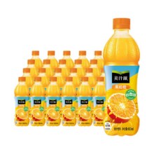 可口可乐 美汁源果粒橙汁饮料 450ml*24瓶49.8元