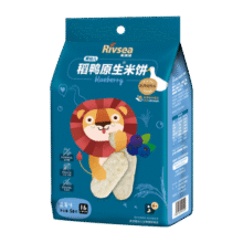 禾泱泱婴幼儿米饼蓝莓味50g(32片)  稻鸭原生高钙宝宝零食6月+35.8元 (券后省20,月销1w+)