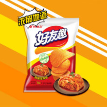 好丽友（ORION）好友趣呀土豆浪里个浪零食成人儿童休闲零食宿舍办公室小零食 【好友趣】韩国泡菜味70g*8件31元（合3.88元/件）