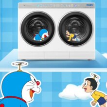 618预售、plus会员：小天鹅 哆啦A梦联名款 迷你小乌梅 双筒分区洗 可组懒人三筒 洗烘一体 内衣洗衣机 TNDD20-08AIDEW1791.28元（抢哆啦A梦座椅）