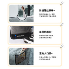 电动车挡风被冬季加绒加厚小型电瓶电车防寒罩女雅迪春秋防水爱玛48.1元 (券后省5.9)