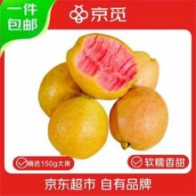 京觅 福建软红心芭乐 净重3斤装/单果150g+￥29.50 9.9折 比上一次爆料降低 ￥4.3