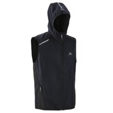 迪卡侬 防风跑步运动服马甲59.9元