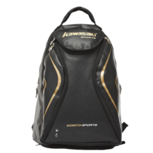 Kawasaki川崎羽毛球包双肩包运动背包独立鞋袋KBP-8220黑色143.1元 (券后省0.9)