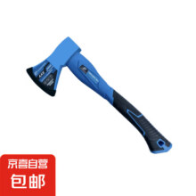 斧头 家用劈柴木工斧头 1000g 蓝黑包塑柄10.3元（需领券）
