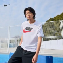 20点开始：Nike耐克 男子T恤夏季纯棉针织运动圆领亲肤柔软舒适AR5005125.6元