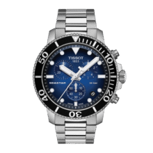 天梭（TISSOT）瑞士手表 海星系列腕表 钢带石英男表 T120.417.11.041.014320元