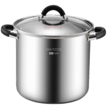 美厨（maxcook）汤锅304不锈钢 复底高汤锅26cm 燃气炉电磁炉通用MCT3394135.5元 (月销1000+)