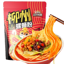 PLUS会员：三只松鼠 螺蛳粉 335g*3袋10.36元