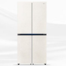 预售：美的（Midea）427升 十字四开门 一级双变频 电冰箱BCD-427WUSGPZM5307.2元（返500红包后）