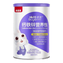 贝因美 婴幼儿钙铁锌辅食营养包 多种维生素三合一 补充营养 2罐 巩固装73.52元