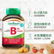 jamieson 健美生 维生素b族肌醇胆碱复合片 90粒/瓶￥42.10 1.3折