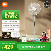 限移动端、单地区、京东百亿补贴：米家 MIJIA BPLDS09DM 直流变频落地扇 Pro券后264.89元
